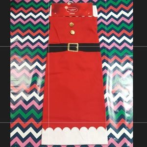 St Nicholes Christmas Apron Kid Size Cook Santa re